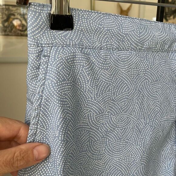 Abercrombie & Fitch Men’s Snap Zip Swim Shorts Trunks Lined Blue S - Picture 2 of 8